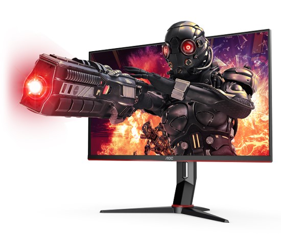 AOC išleidžia 4K žaidimų monitorių su 144 Hz ir 1 ms