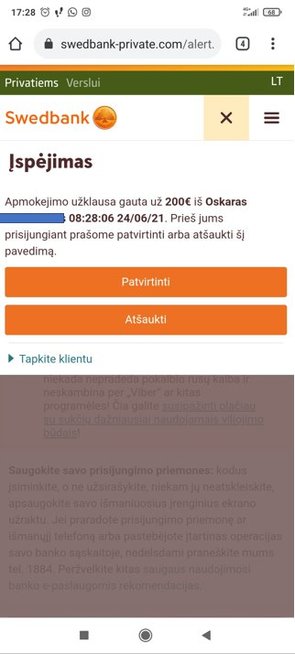 Prarado 2 tūkst. eurų: taip gali nutikti ir jums, o bankas pinigų negrąžins Prarado 2 tūkst. eurų: taip gali nutikti ir jums, o bankas pinigų negrąžins