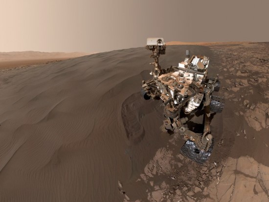 NASA/ „Curiosity“ nuotr./„Curiosity“ nufotografavo Marso kopas