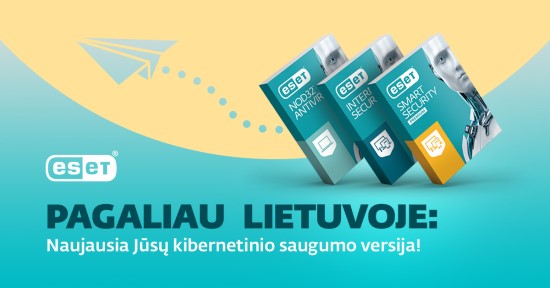 ESET pristato dirbtinio intelekto veikimu paremtą antivirusinę programą