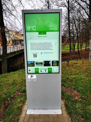 Infoterminalai: informacija apie galimybę turistauti – visą parą