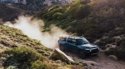 „Rivian R1T“. Gamintojo nuotrauka