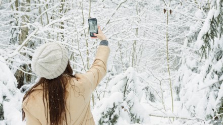 Nepriekaištingam žiemos kadrui – naudingos telefono kameros funkcijos