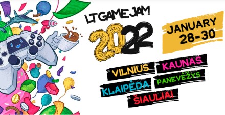 „LT Game Jam 2022“ – sausio gale Lietuvos žaidimų kūrėjai sieks naujų rekordų