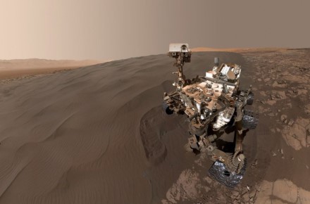 NASA/Curiosity nuotr. / „Curiosity“ nufotografavo Marso kopas