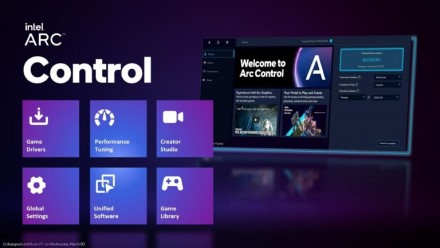 „ARC Control“ – programinė įranga skirta „Intel“ ARC vaizdo plokštėms