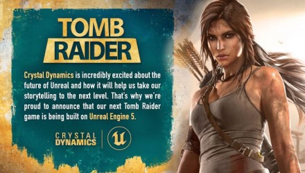 Sekantis „Tomb Raider“ žaidimas naudos „Unreal Engine 5“