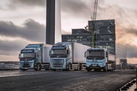 „Volvo Trucks“ sunkiasvorių elektrinių sunkvežimių gama