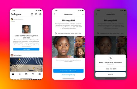 Dingusių vaikų paieškos sistema „Amber Alerts“ nuo šiol veiks ir „Instagram“