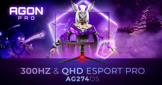 „AGON PRO AG274QS“: FPS žaidimų monitorius su QHD raiška ir 300 Hz atnaujinimo dažniu