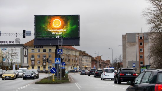 Lauko reklamos ekranų rinka Lietuvoje: išaugusi paklausa ir nerimas dėl ateities