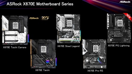AMD partneriai demonstruoja X670E pagrindines plokštes