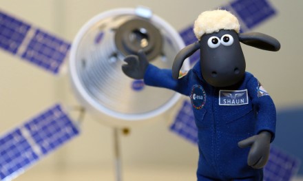 Aviukas Šonas skris į Mėnulį / ESA/Aardman Aviukas Šonas skris į Mėnulį / ESA/Aardman