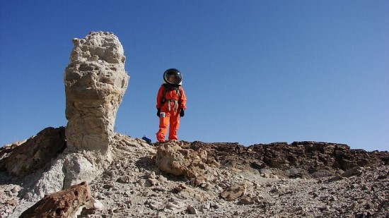 Inga Popovaitė Marso misijoje / KTU nuotr.
