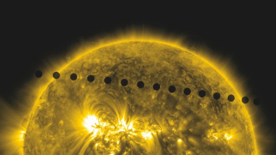 Veneros tranzitas aplink Saulę / Jaxa/NASA/Hinode