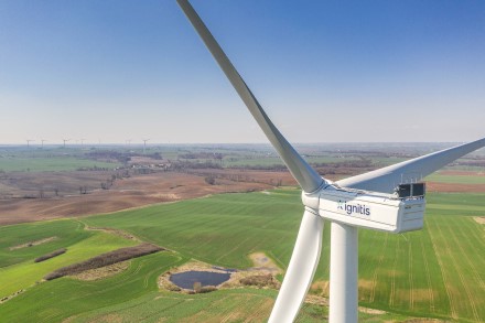 „Ignitis grupė“ įsigijo vėjo jėgainių parko projektą Lenkijoje
