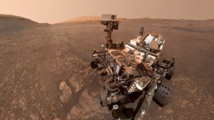 Marsaeigis „Curiosity“. NASA nuotr.