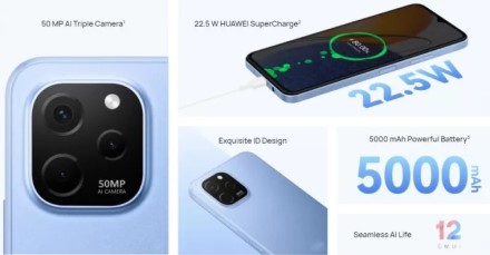 „Huawei“ pristatė nebrangų išmanųjį telefoną „Nova Y61“
