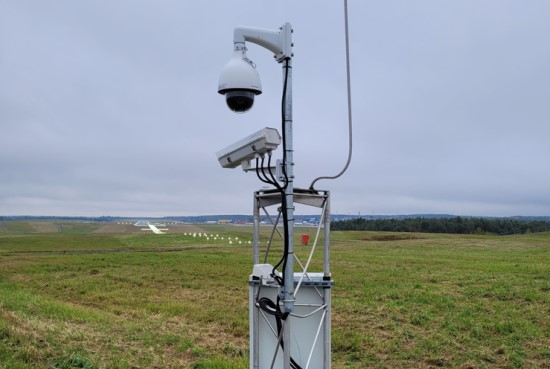 Vilniaus oro uosto perimetre įdiegta išmani vaizdo stebėjimo sistema
