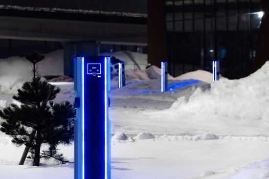 Elektromobilių įkrovimo stotelė „CityCharge V2“, „Elinta Charge“ nuotr.