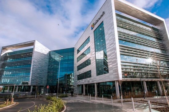 „Microsoft“ pastatas Dubline / Bendrovės nuotr.