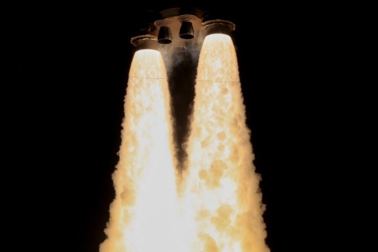 Artemis I misijos pradžia: raketa kelia erdvėlaivį į kelionę aplink Mėnulį. Šaltinis: NASA