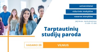 Tarptautinių studijų paroda Vilniuje