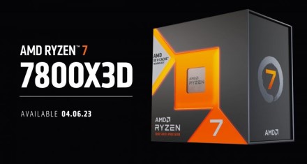 AMD teigia, kad „Ryzen 7 7800X3D“ yra 20 % greitesnis žaidimuose už „i9-13900K“