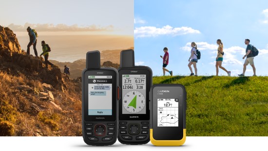 Rask savo kelią su naujaisiais „Garmin“ rankiniais GPS įrenginiais