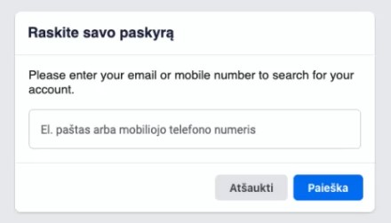 „Facebook“ programėlė / Luko Snarskio nuotr.