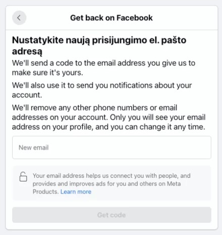 „Facebook“ programėlė / Luko Snarskio nuotr.