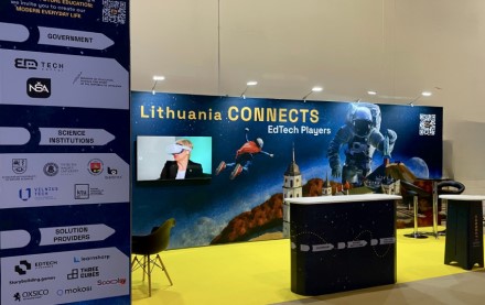 Tarptautinėje parodoje Lietuva pristato savo EdTech potencialą Tarptautinėje parodoje Lietuva pristato savo EdTech potencialą