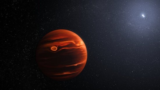 Planeta VHS 1256 b / NASA, ESA, CSA, J. Olmsted/STScI nuotr.