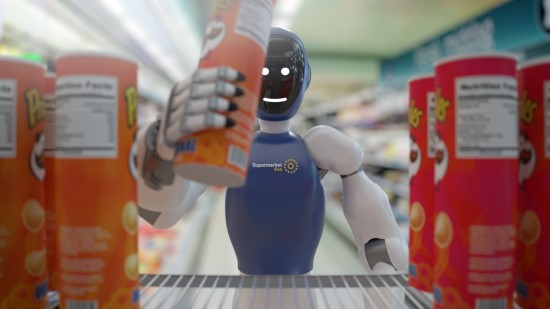 Robotai parduotuvėse