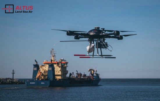 Baigėsi bepiločio drono misija Lietuvos pajūryje – per ją patikrinta 140 laivų