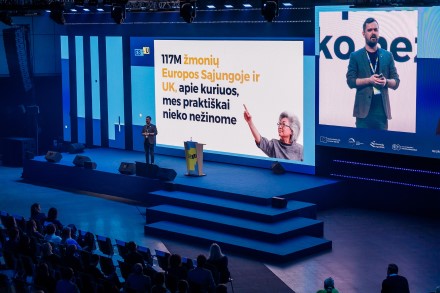 ESU konferencija. Liudas Masys.