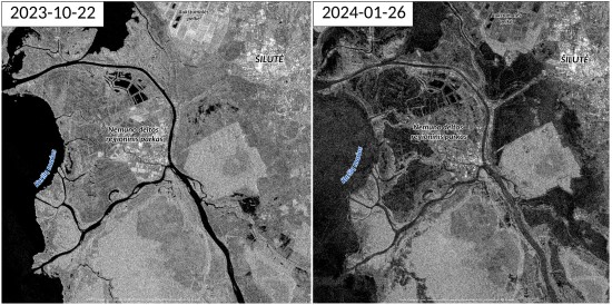 Palydovai atskleidė potvynių pamaryje mastą