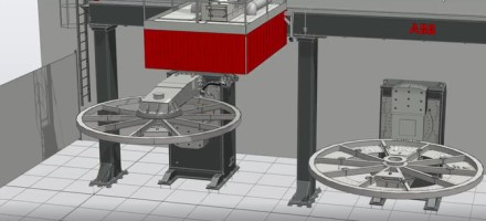 Robotizacija Vakarų laivų gamykloje / Bendrovės nuotr. Robotizacija Vakarų laivų gamykloje / Bendrovės nuotr.