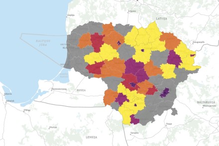 Pristatoma nauja energijos geografinė informacinė sistema