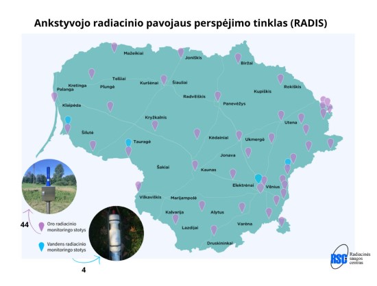 Ankstyvojo radiacinio pavojaus perspėjimo tinklas (RADIS) / RSC archyvo nuotr.