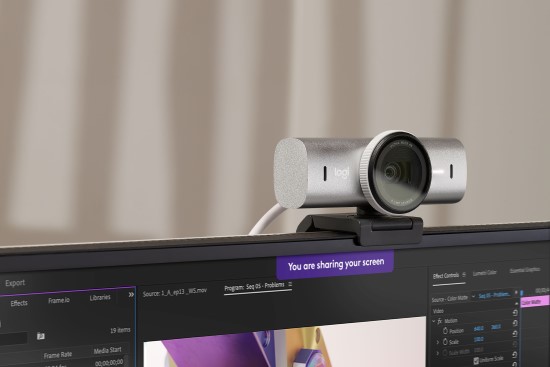 „Logitech“ pristato interneto kamerą „MX Brio“, sukurtą naujiems darbo ir srautinės transliacijos būdams