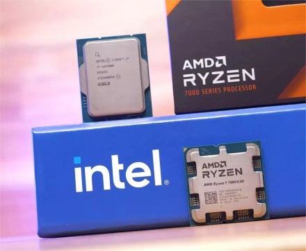 2023 m. IV ketvirtyje „Intel“ procesorių tiekimas 6 kartus viršijo AMD procesorių tiekimą