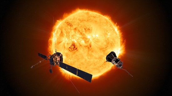 NASA ir EKA Saulės stebėjimo zondai / EKA iliustracija