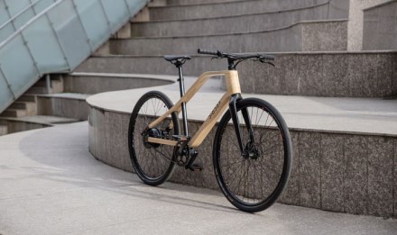 Rumunijos startuolis pristatė elektrinį dviratį pagamintą iš bambuko
