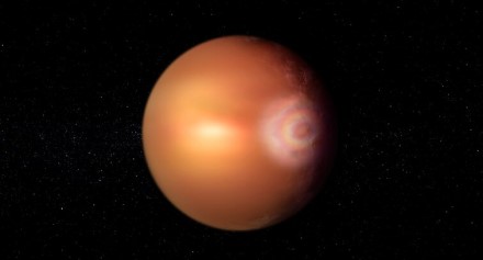 Gli astronomi hanno scoperto un bagliore su un esopianeta che era stato precedentemente osservato solo sulla Terra e su Venere