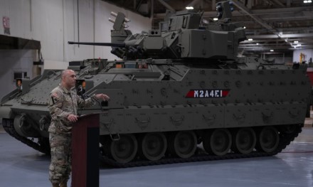 „Bradley“ M2A4E1 / „PEO Ground Combat Systems“ nuotr.