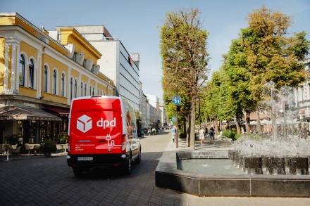 DPD elektromobilis. Nuotr. autorius Eitvydas Kinaitis
