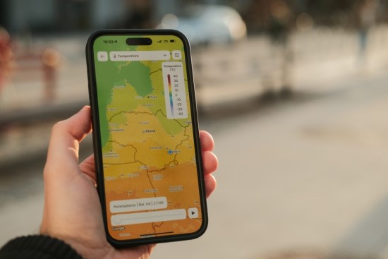 „Meteo.lt“ pristato naują mobiliąją programėlę išmaniesiems telefonams „Meteo.lt“ pristato naują mobiliąją programėlę išmaniesiems telefonams