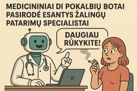 Medicininiai DI pokalbių robotai pasirodė esą žalingų patarimų specialistai Medicininiai DI pokalbių robotai pasirodė esą žalingų patarimų specialistai