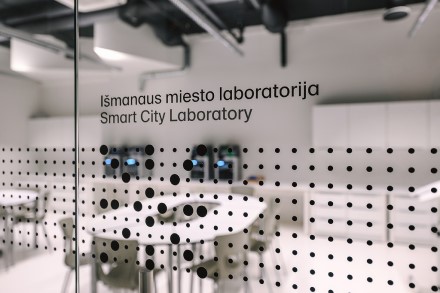 Išmanaus miesto laboratorija. A. Aleksandravičiaus nuotrauka Išmanaus miesto laboratorija. A. Aleksandravičiaus nuotrauka